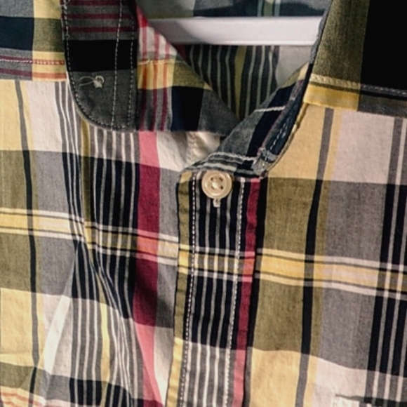 128 UEC Banana Republic Men's button up shirt size XL collar pocket shipping - Picture 6 of 10